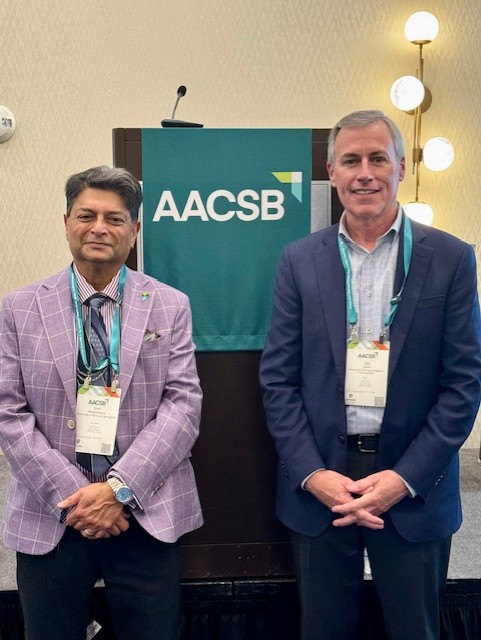 Som Bhattacharya and Joe Lynch of Risepoint at AACSB Deans Conference